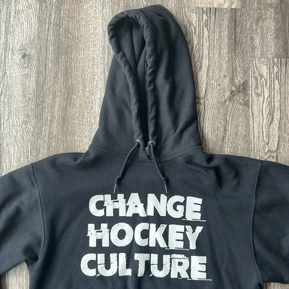 Atc Sweatshirt Black Change Hockey Culture Hoodie Sweatshirt Size Medium - Picture 4 of 8